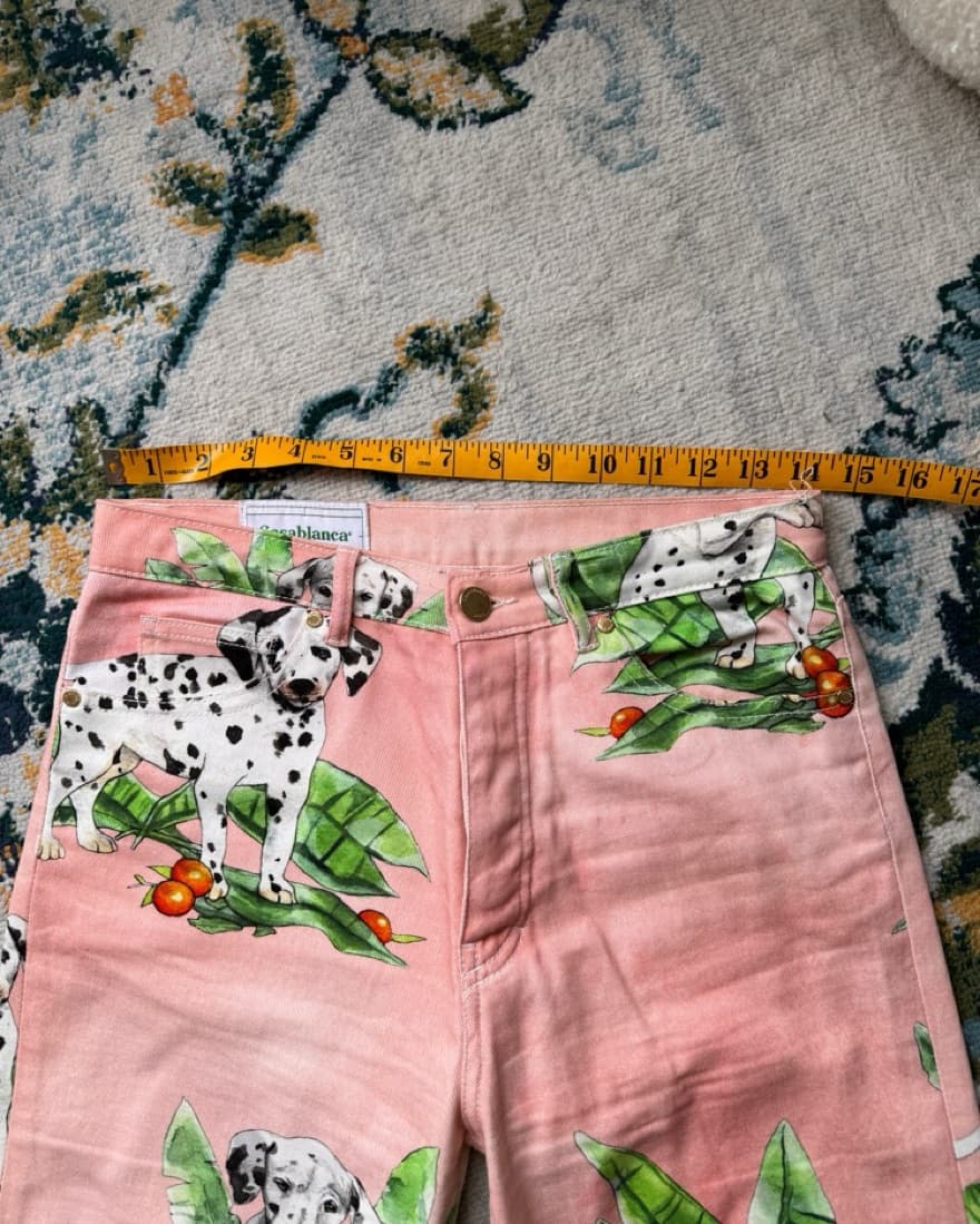 Casablanca Dalmation Pink Denim Set - Image 3