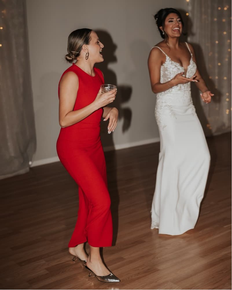 Bright Red Zara Dress - Image 2