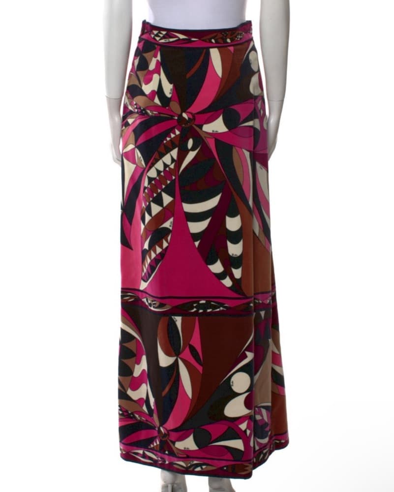 Emilio Pucci Longn Skirt From 70s - Image 3