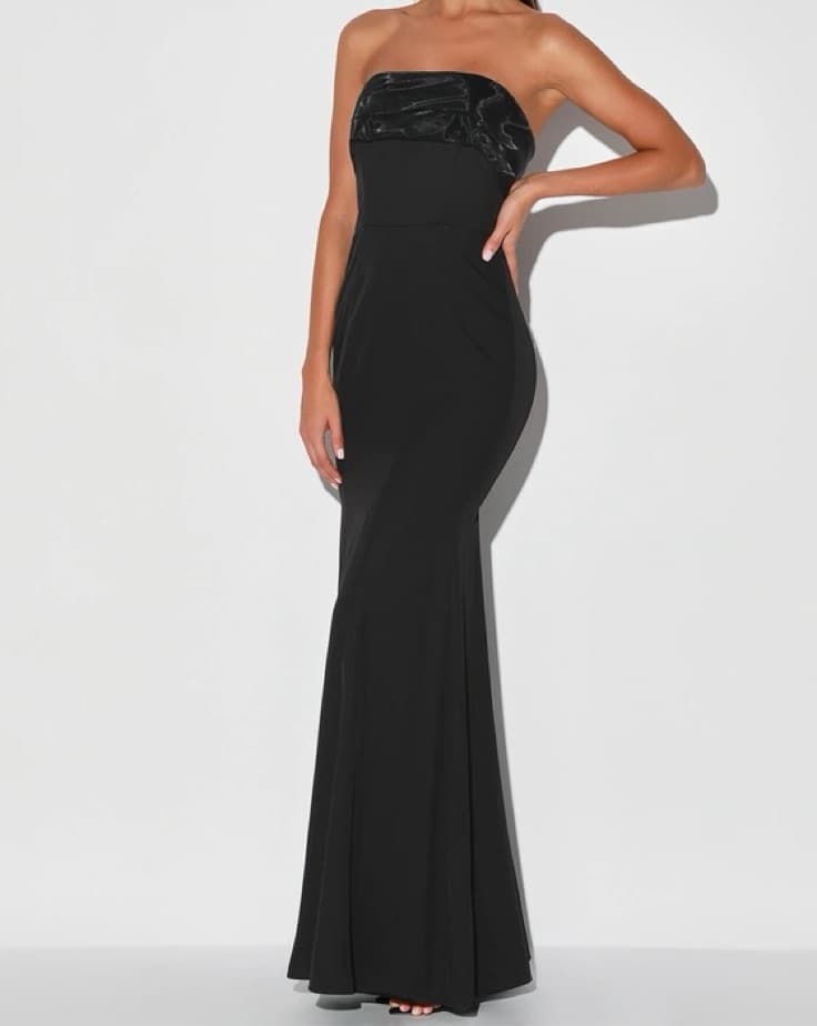 Black Formal Gown  - Image 1