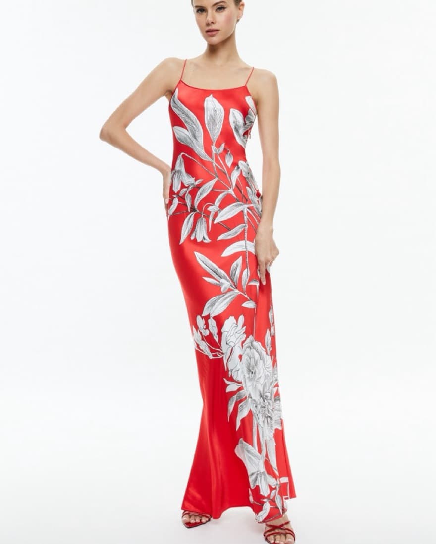 Alice & Olivia Low Back Dress  - Image 2
