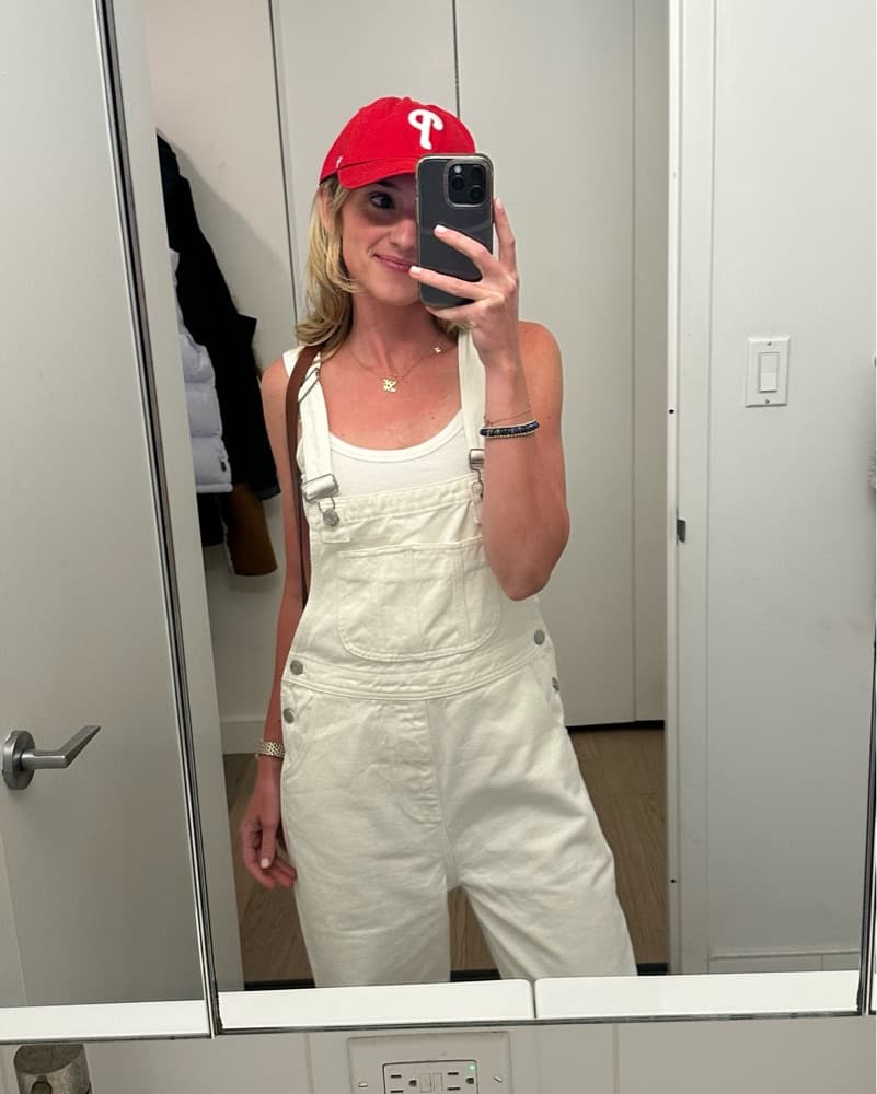 Parke White Overalls - Image 5