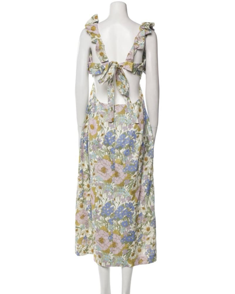 Zimmerman Floral Ruffle Maxi Dress - Image 3