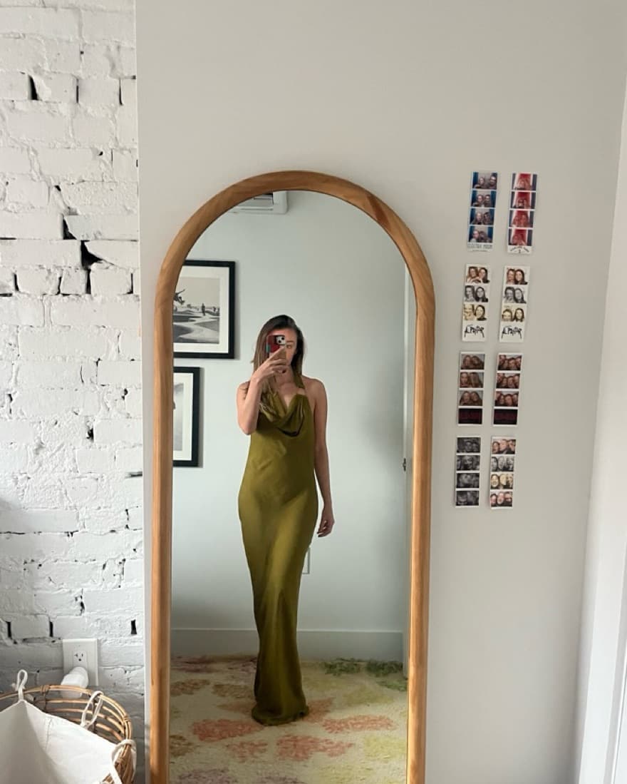 light yellow mini dress Alexandria Belted sleeve:34/35 this dress is your Rehearsal Dinner Dress Olive Bridesmaid Dress Chiffon