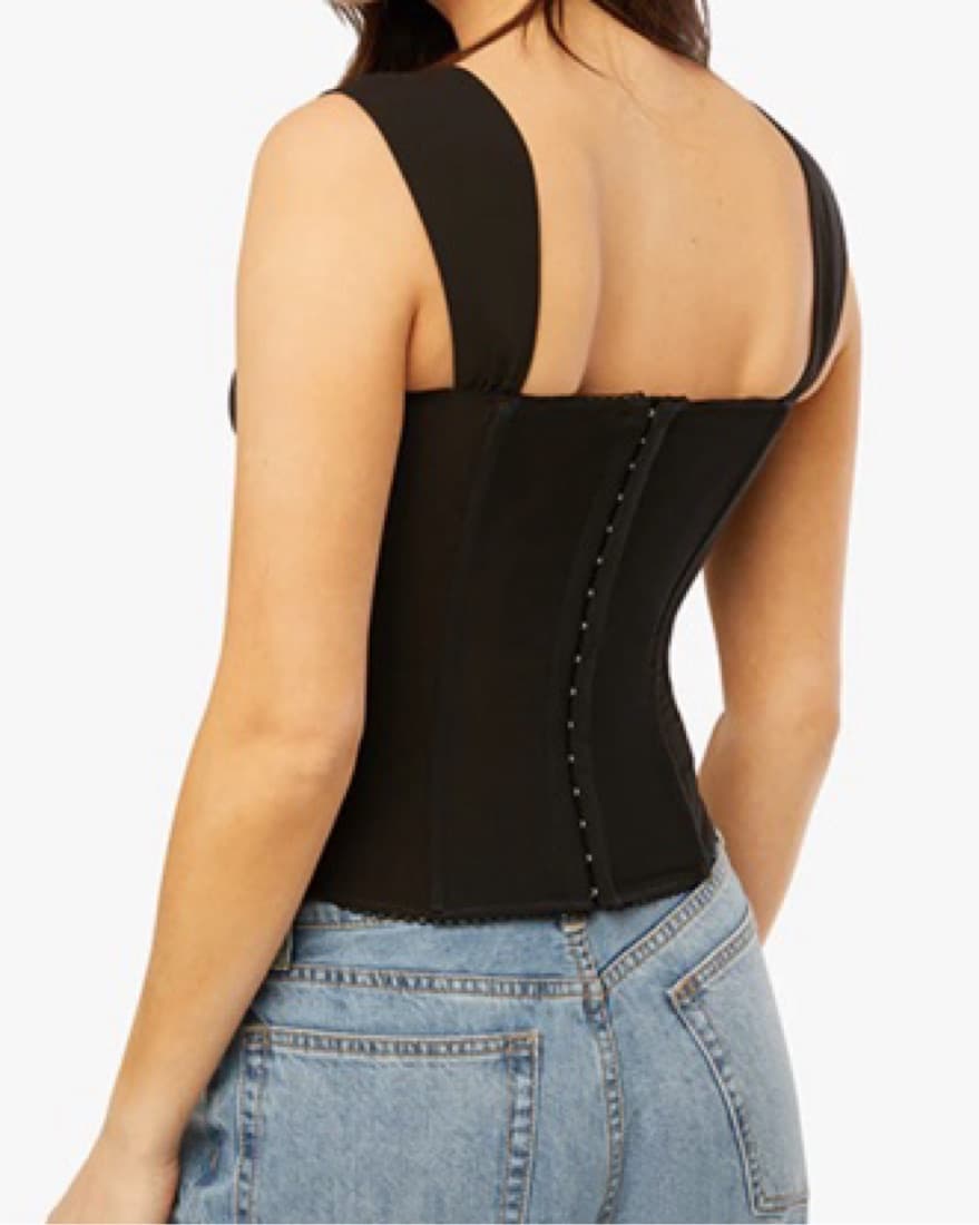 WeWoreWhat Ruched Cup Corset - Image 4