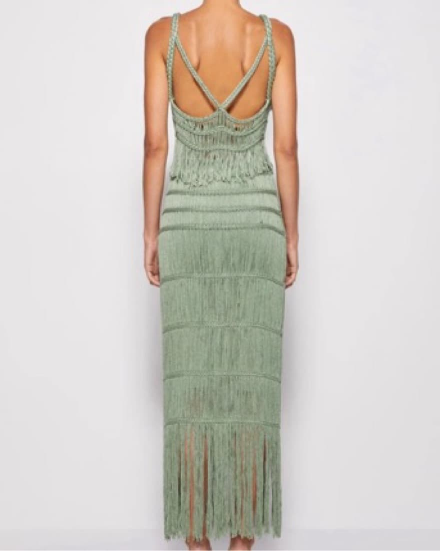 JONATHAN SIMKHAI Macrame Top & Skirt SET - Image 3