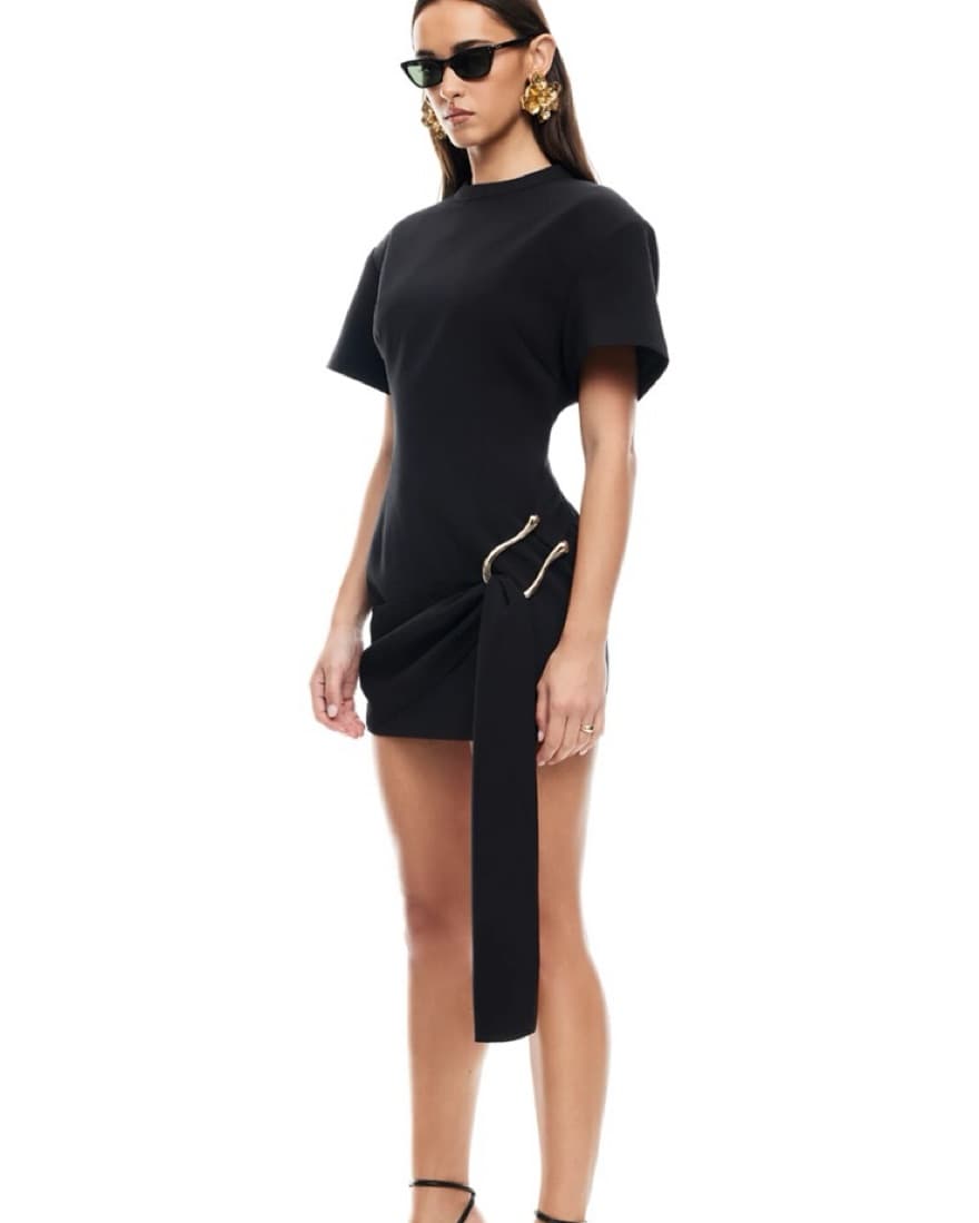Lioness MARTINI MINI DRESS ONYX - Image 3