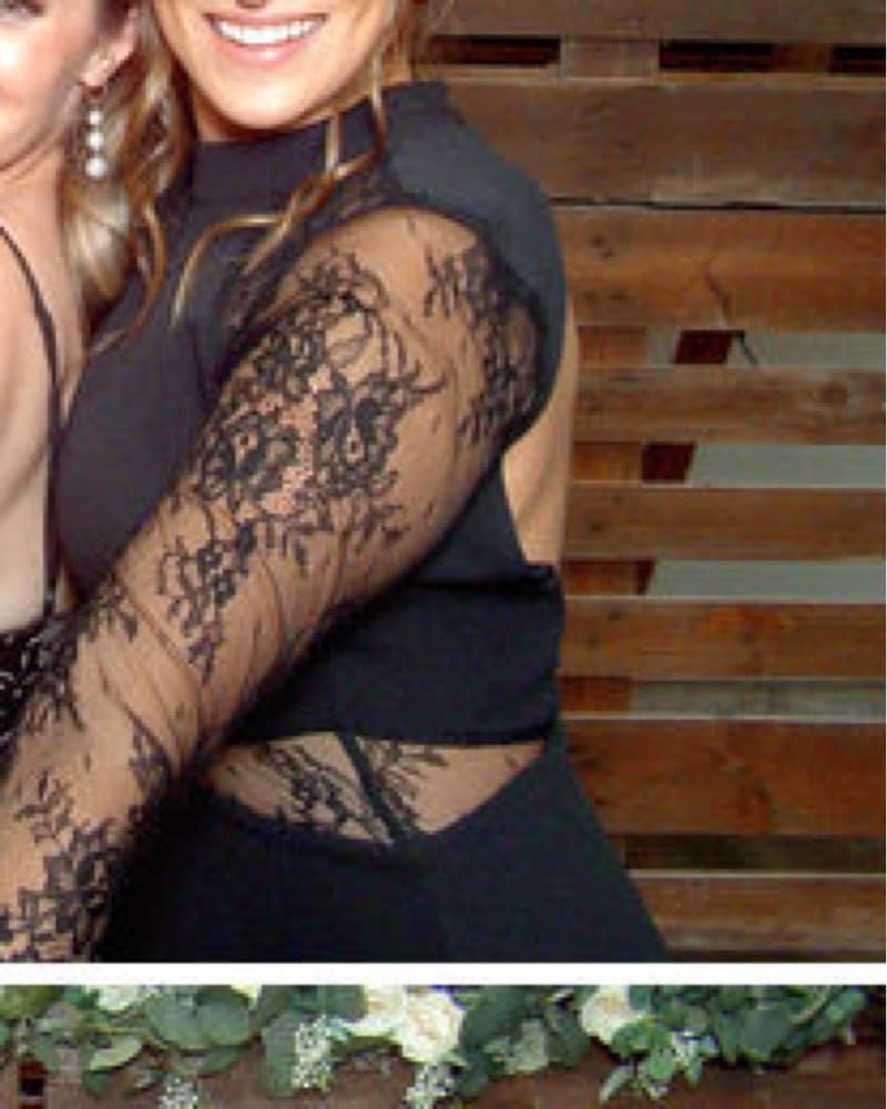 Lulu’s Black Lace Dress - Image 4