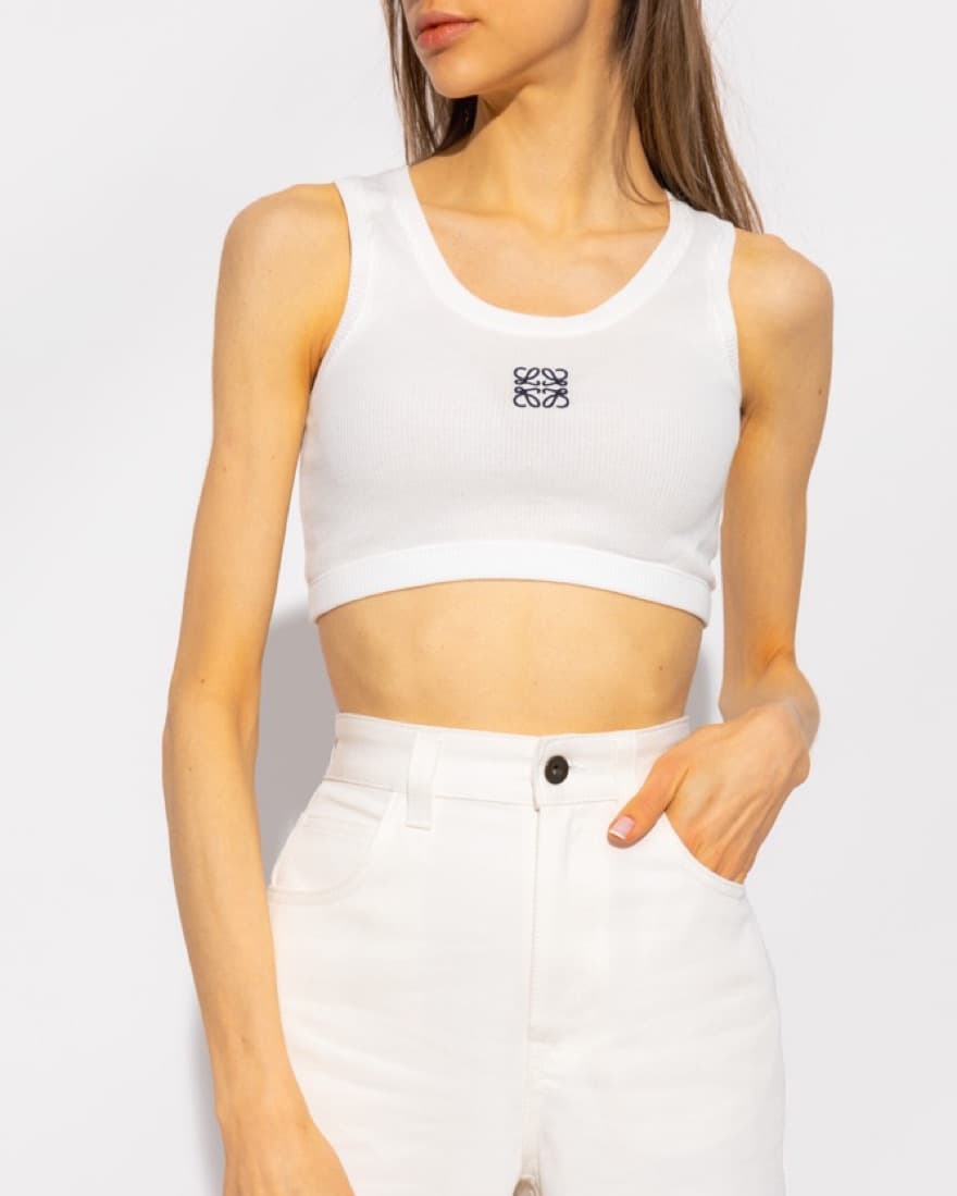 Loewe Anagram Crop Tank - Image 1