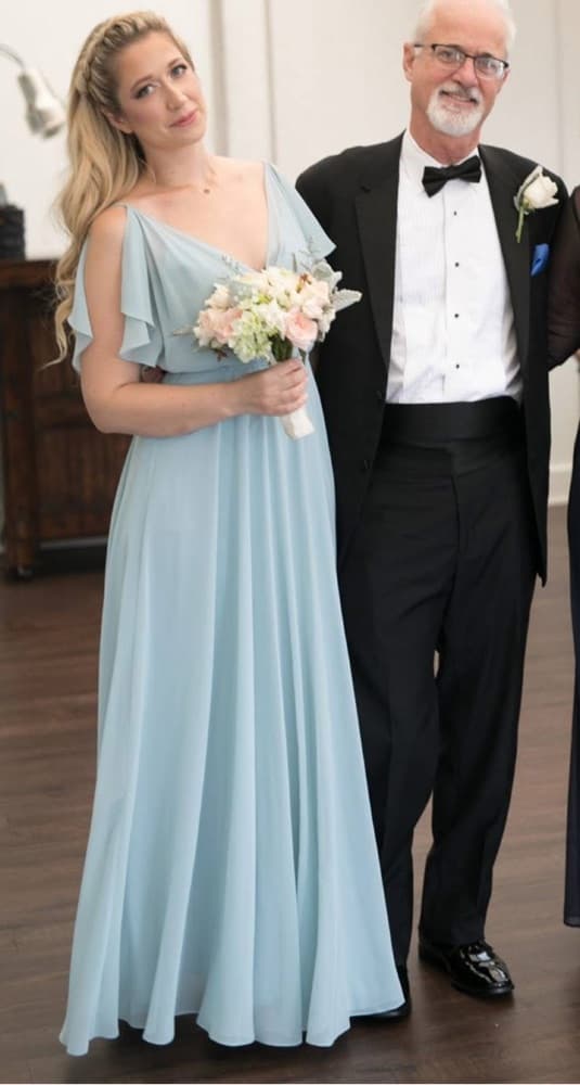 Seafoam green Jenny Yoo Gown - Image 3