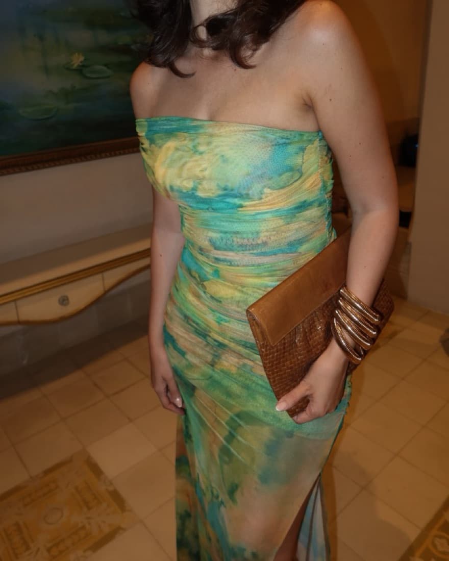 Ronny Kobo Acid Tie Dye Skirt & Top Set - Image 3