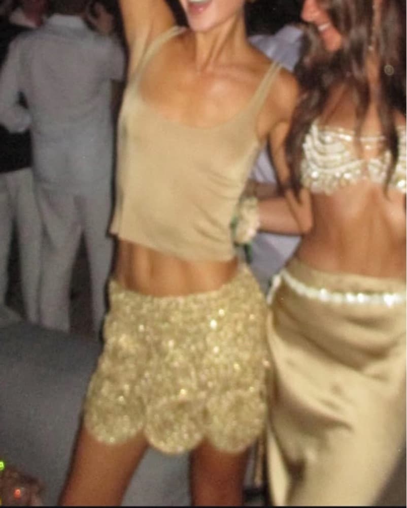 Simom Miller Silver Skirt - Image 2