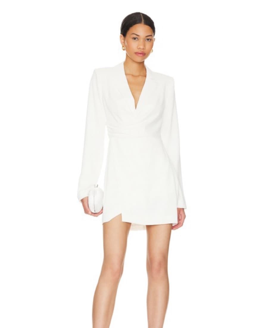 Lovers and Friends White Blazer Dress - Image 1