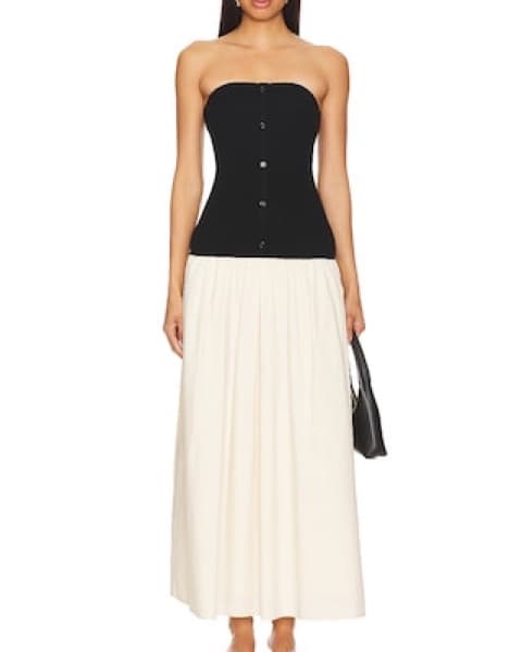 Line & Dot Tanner Combo Dress - Image 1
