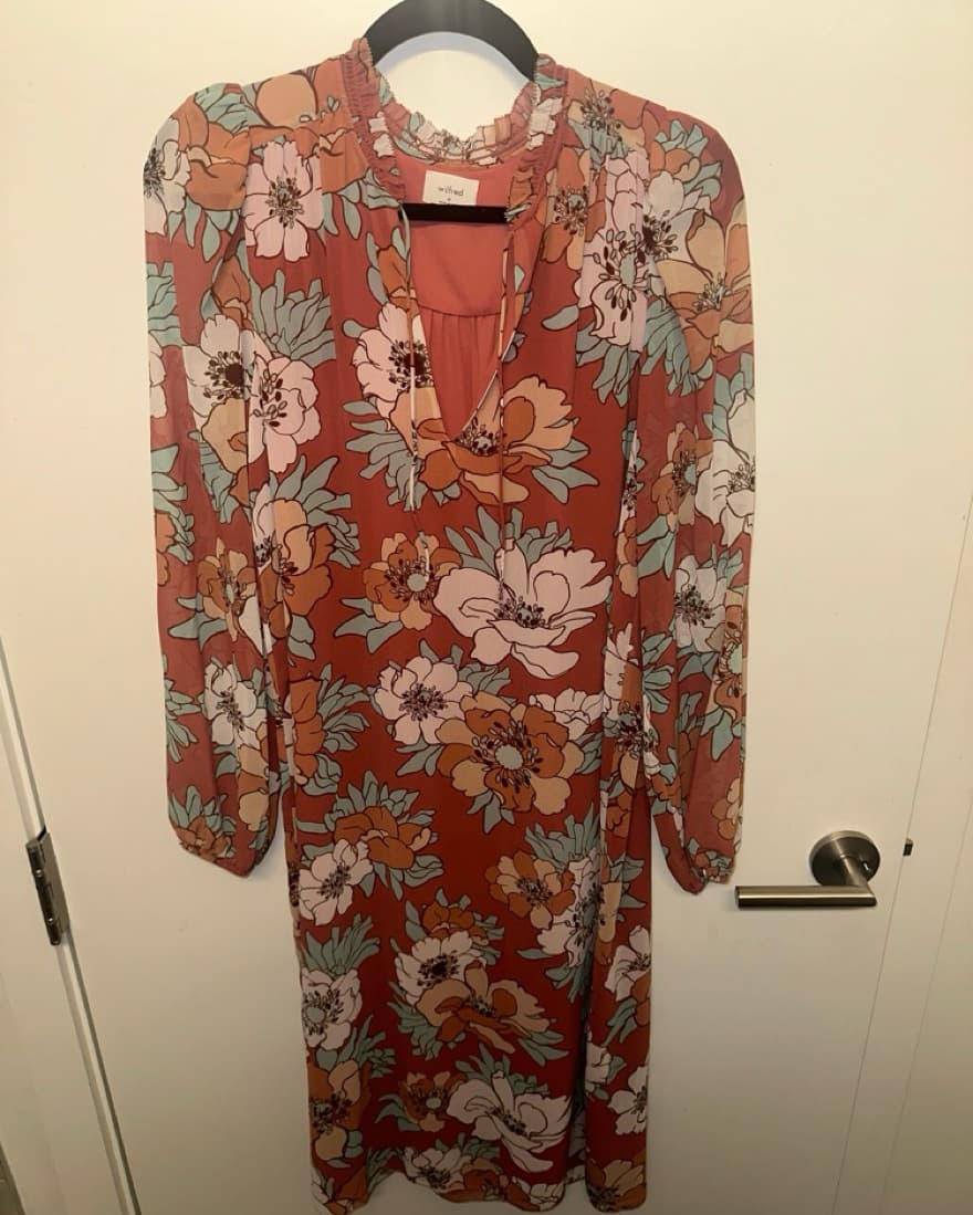 Aritzia Wilfred Molly Midi Dress  - Image 2