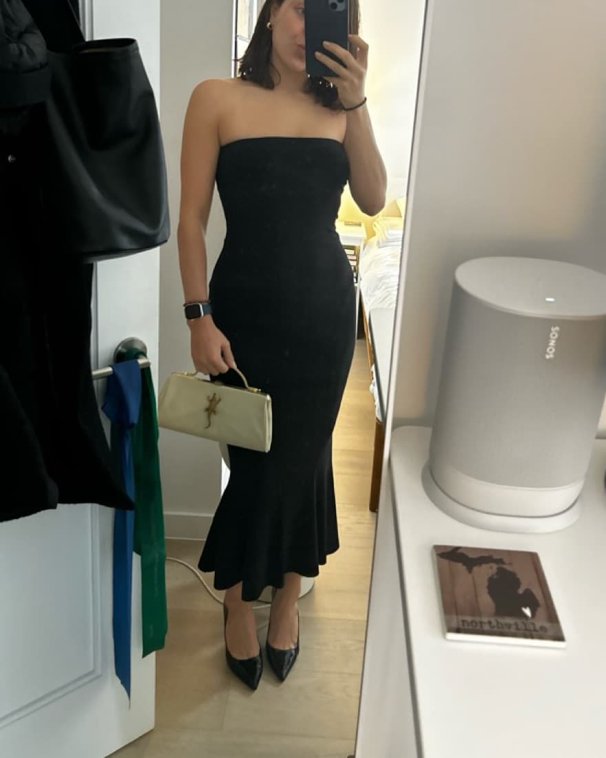 Norma Kamali Fishtail Midi - Image 4