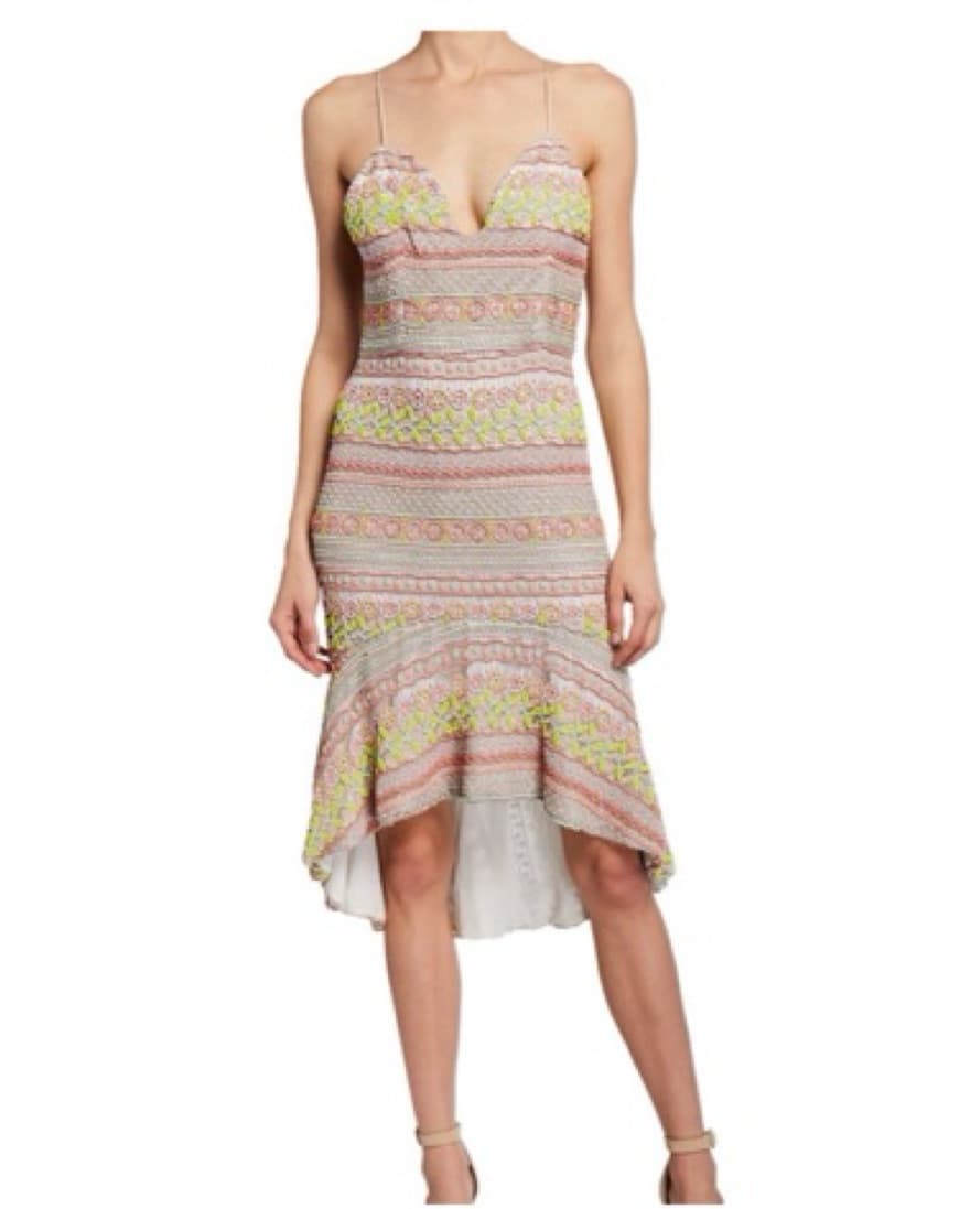 Alice & Olivia Amina Beaded Dress - Image 1