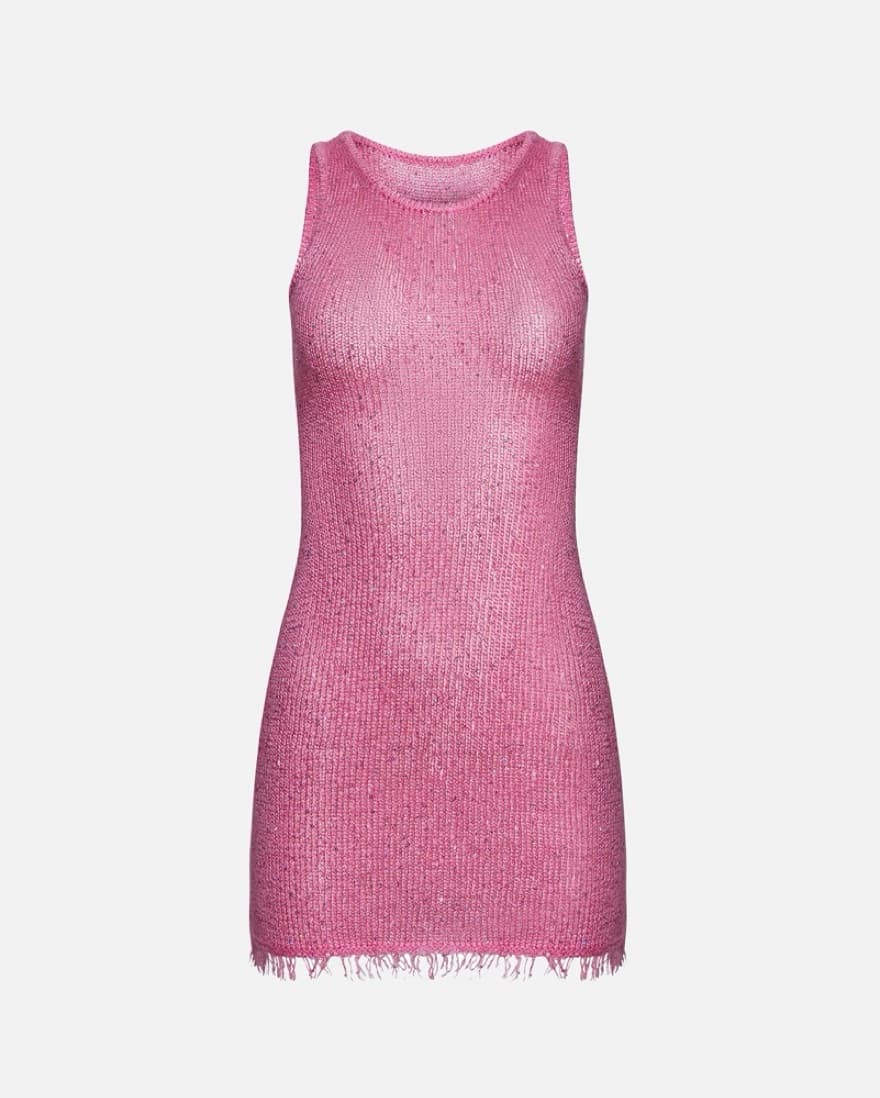 Asta Resort Pink Sequin Dress - Image 2