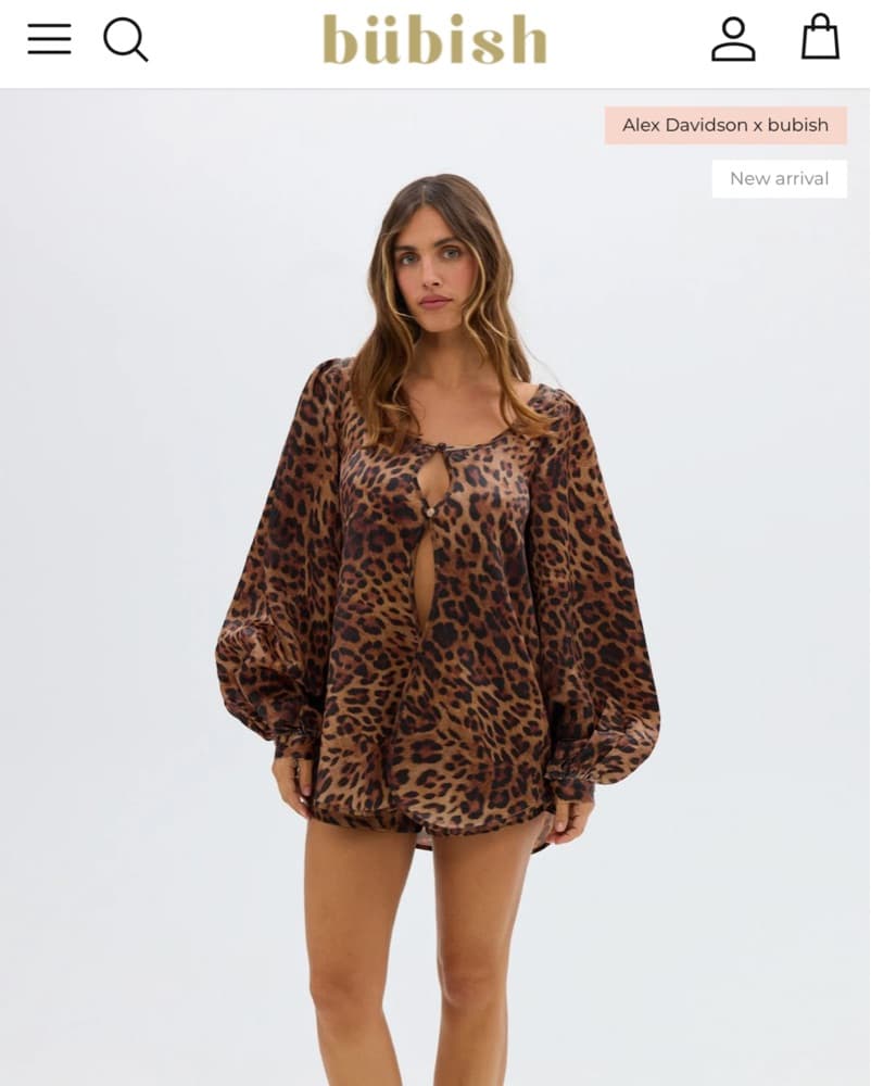 Penelope Blouse - Leopard - Image 5