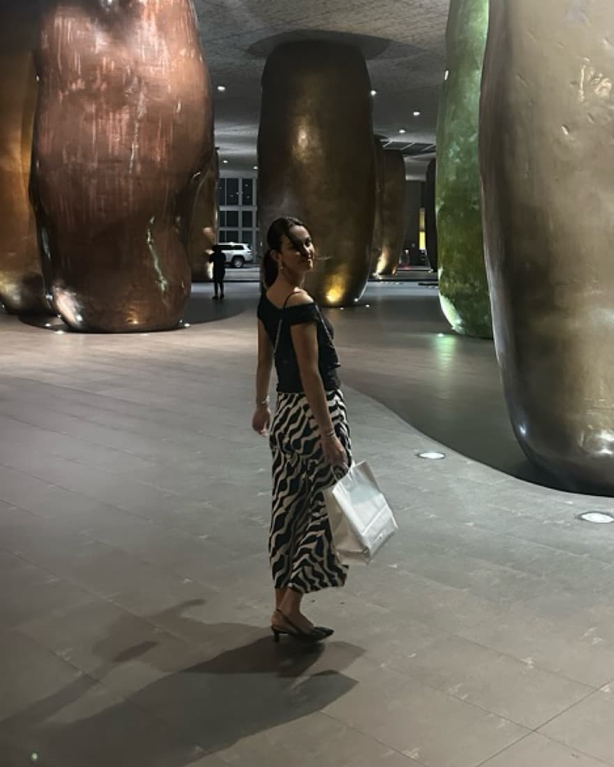 ZARA Printed Midi Skirt - Image 3