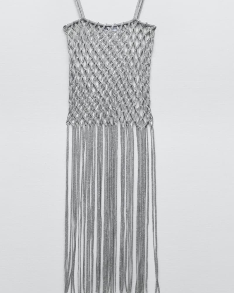 Sliver Sheer Mesh Tank - Image 3