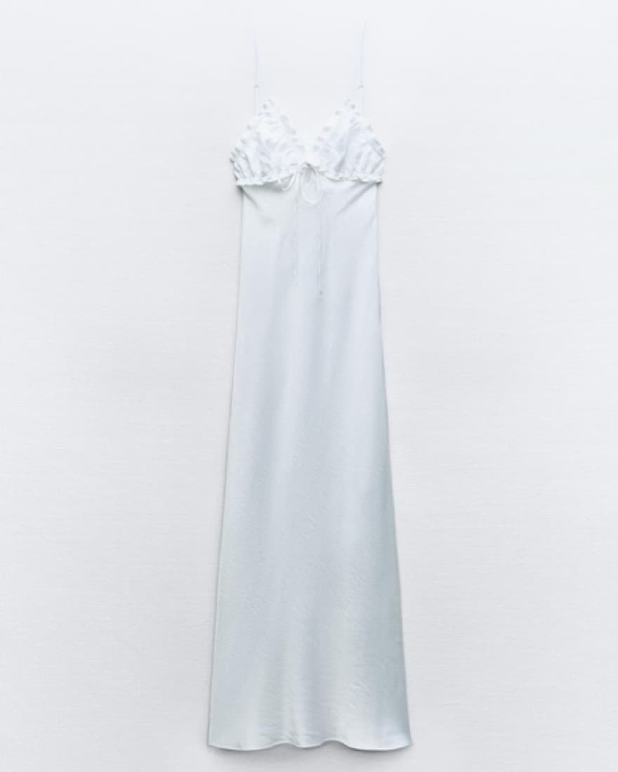 White Midi Dress - Image 2