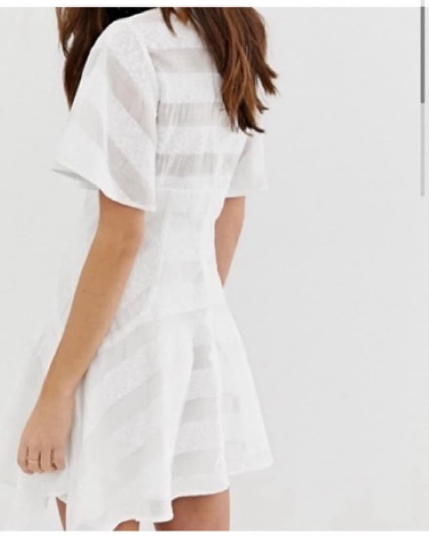 Keepsake White Mini Dress - Image 2