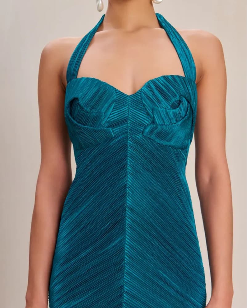 Cult Gaia Sea Moss Gala Dress - Image 1