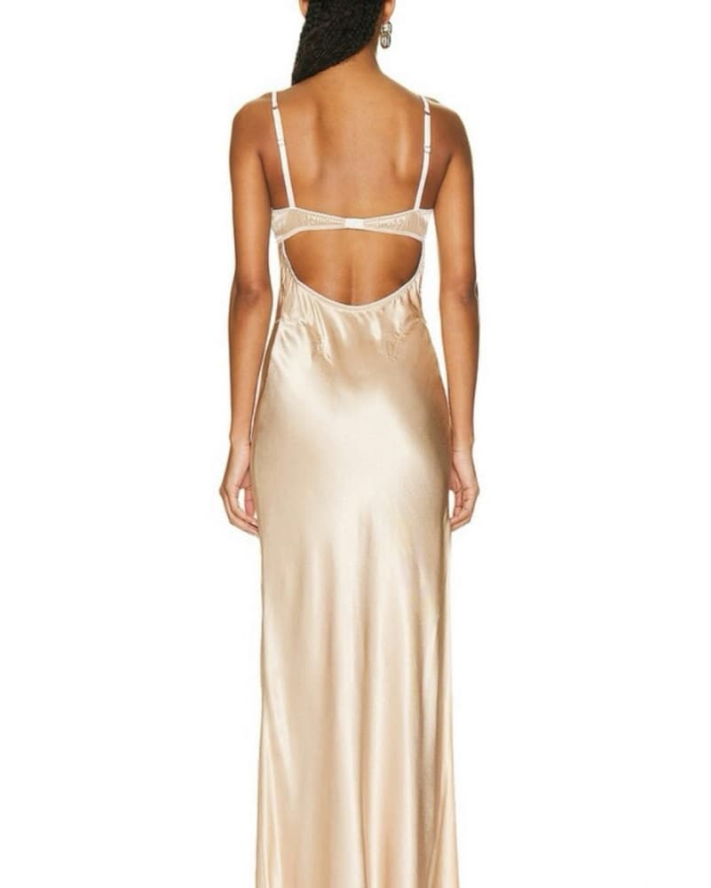 Bijou Dress In Champagne  - Image 4