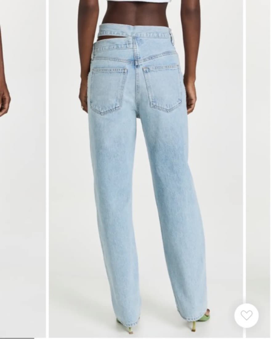 Agolde Broken Waistband Jeans  - Image 2