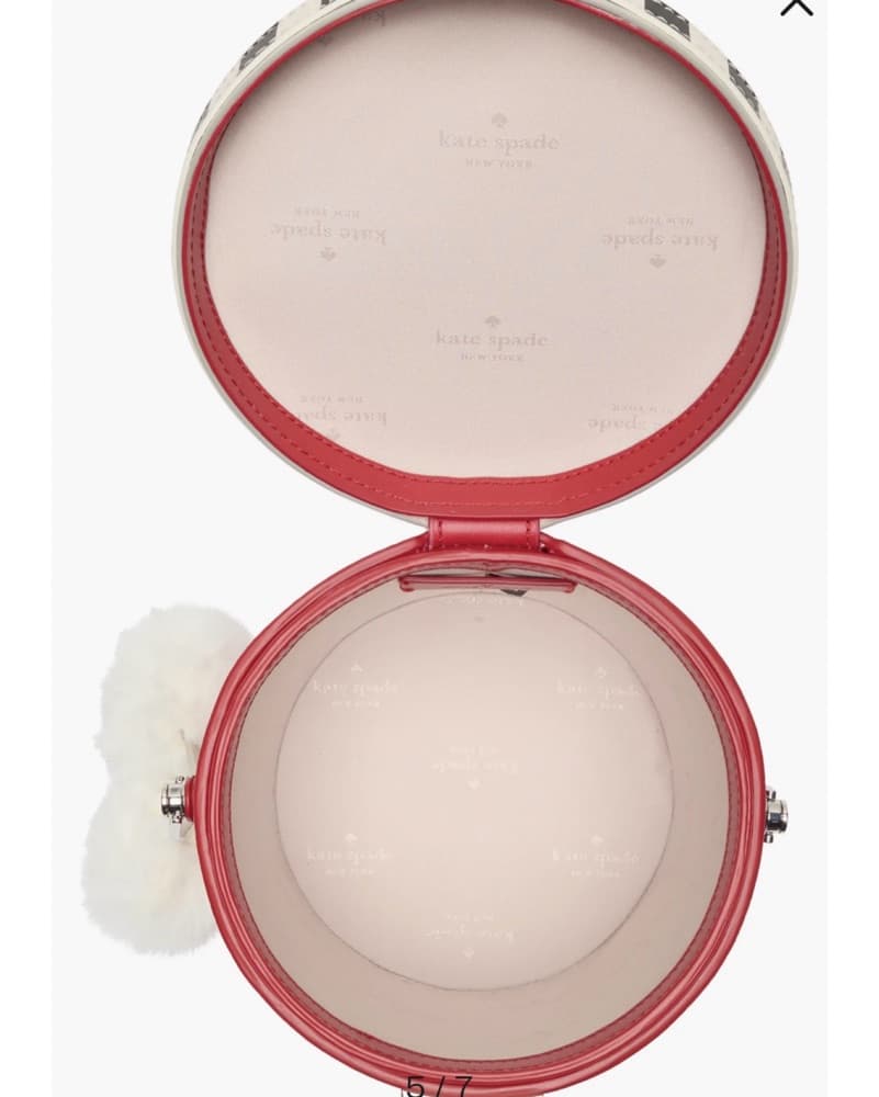 Kate Spade Red Patent Novelty Drum Cross - Image 2