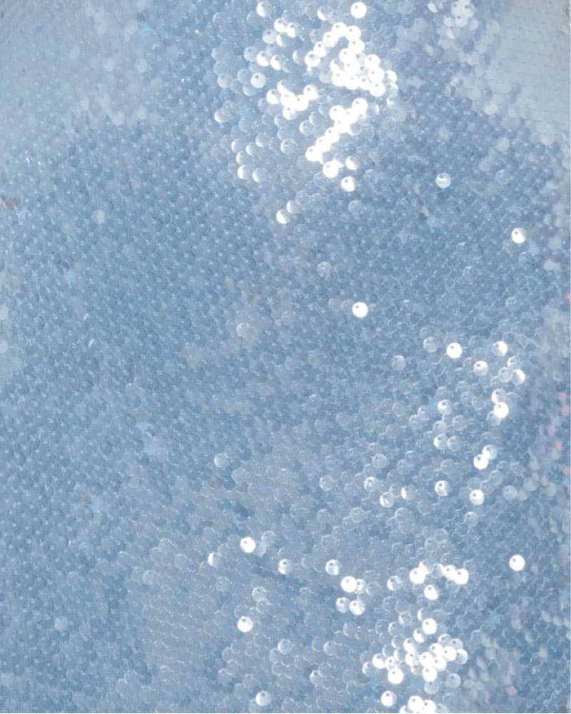 Rumored Blue Sparkly Mini Dress - Image 3
