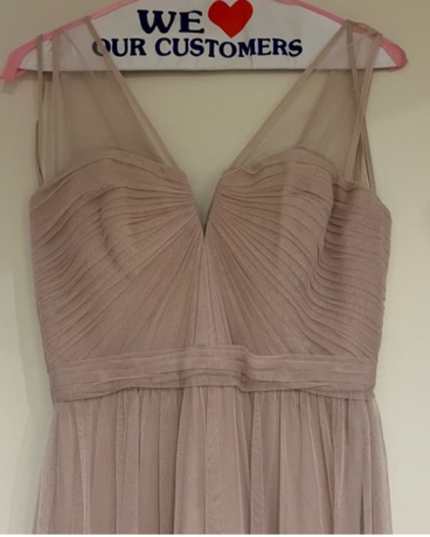 Amsale Alyce In Fawn / Light Pink - Image 3