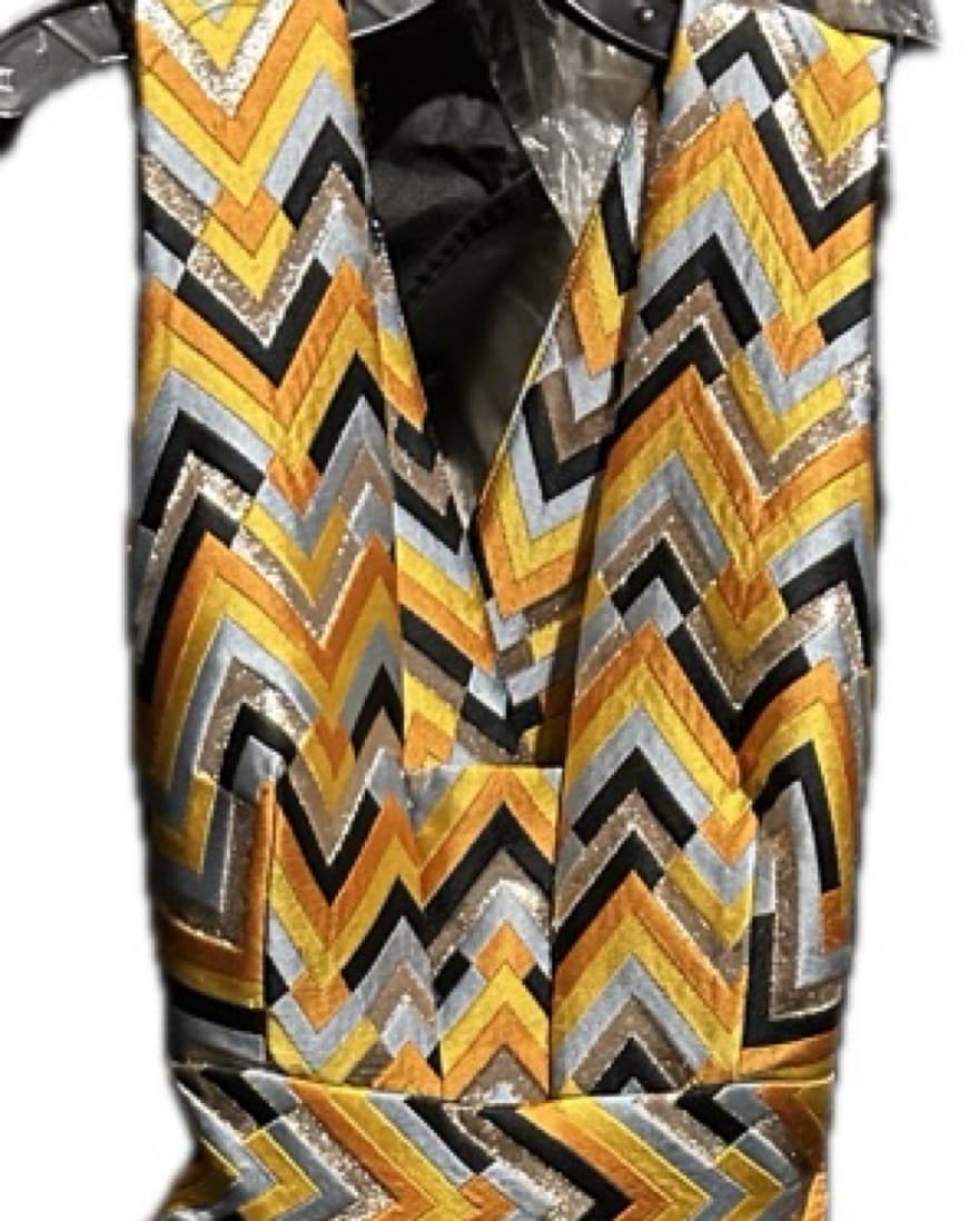 Vibrant Chevron Maxi Dress - Image 5