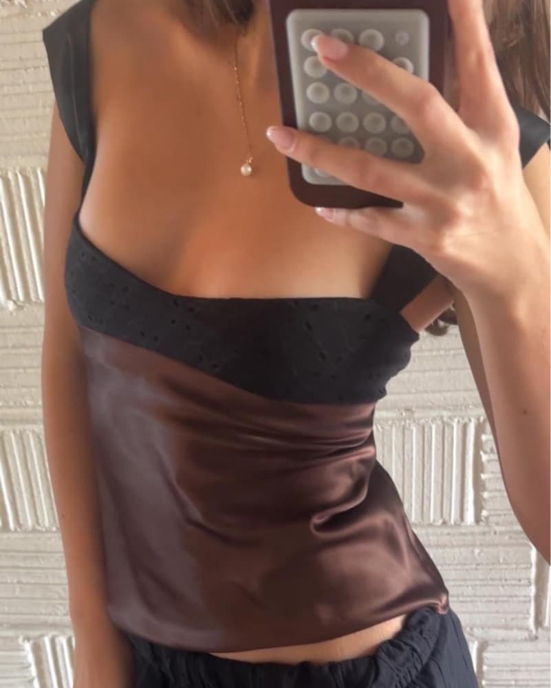 Enduring Kairos Top - Brown/Black  - Image 2