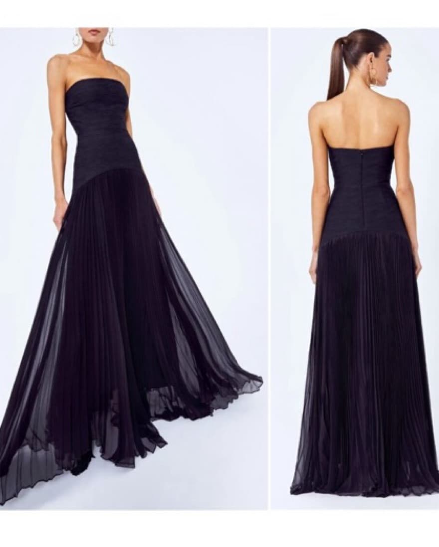 Alexis Black Gown - Image 2