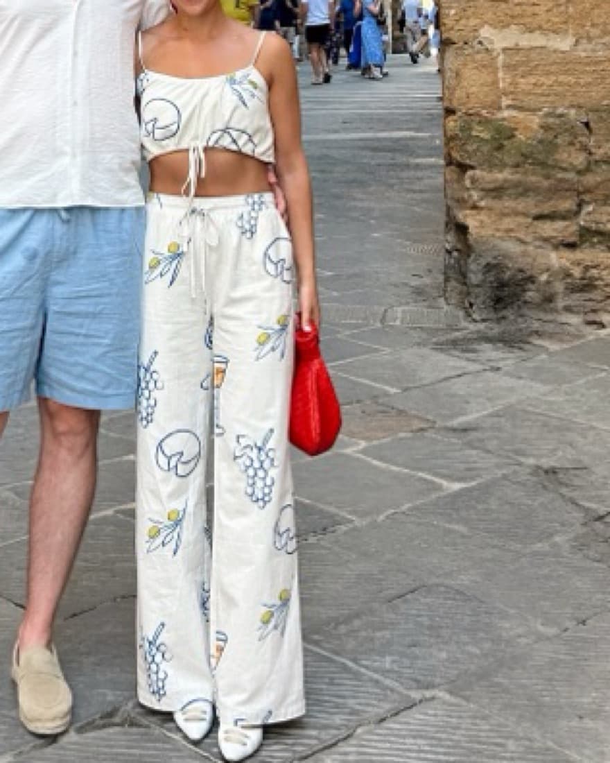 Two Piece Tank And Pants Set  - Image 1