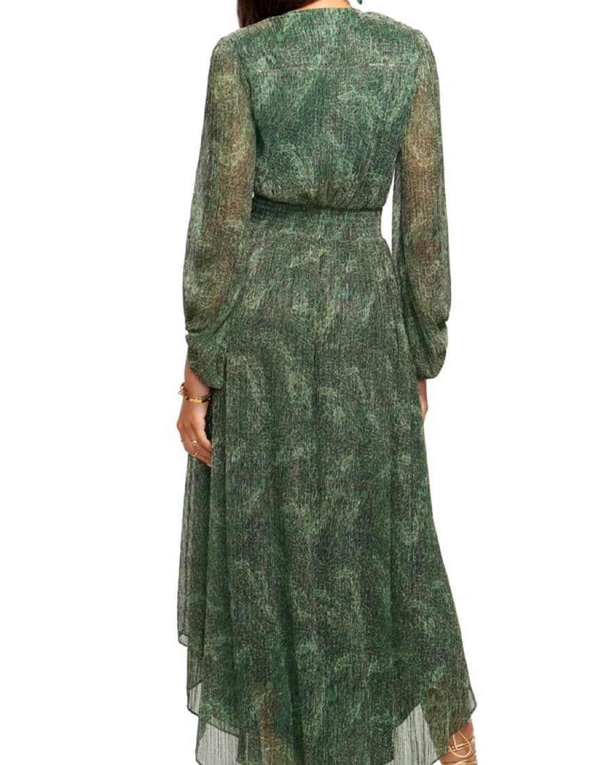 Antonia Print Long Sleeve Maxi Dress.  - Image 2