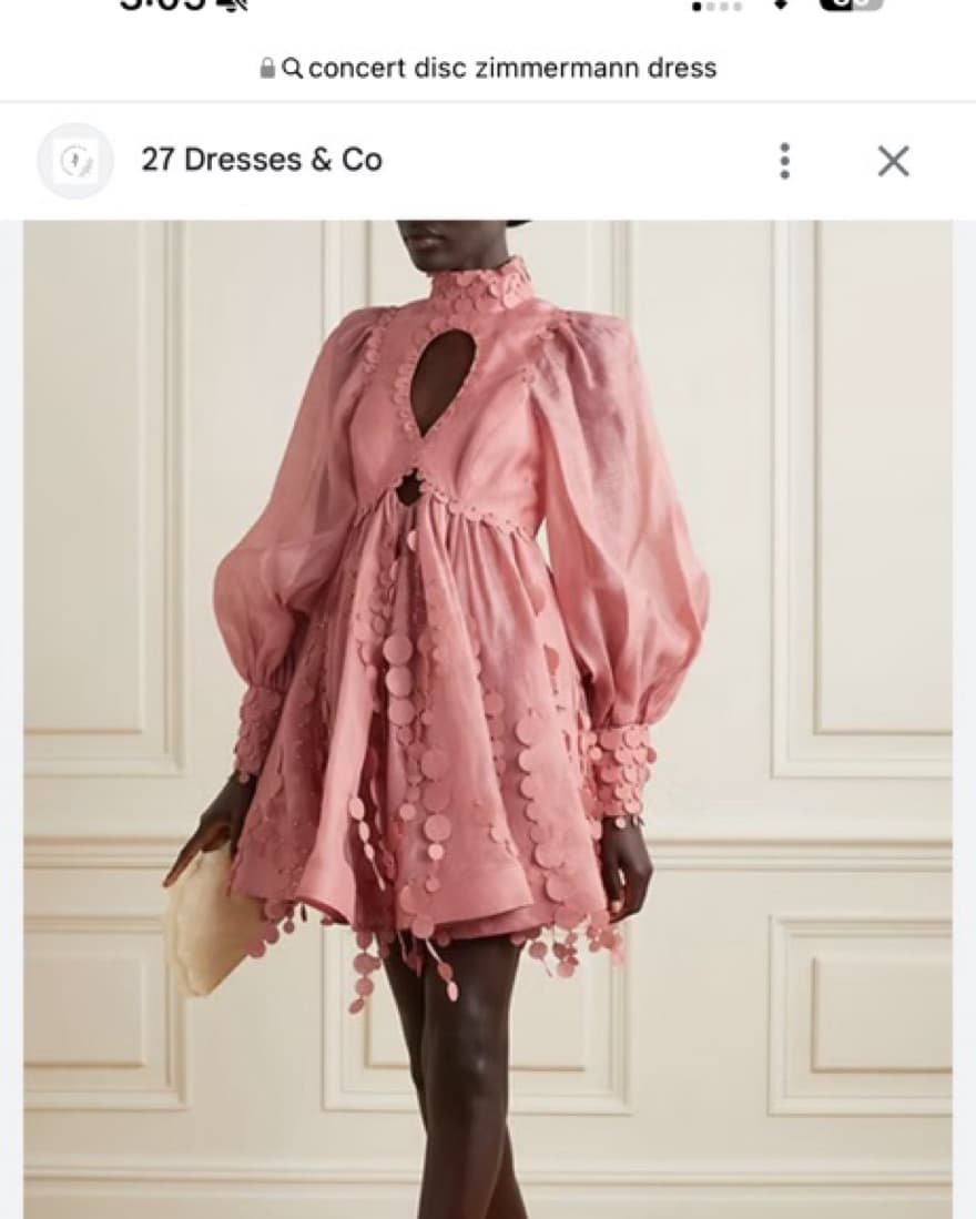 Zimmermann Runway Concert Disc Dress  - Image 1