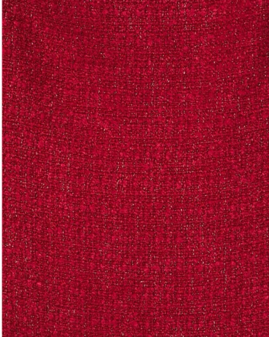 Vibrant Red Pleated Mini Dress - Image 3