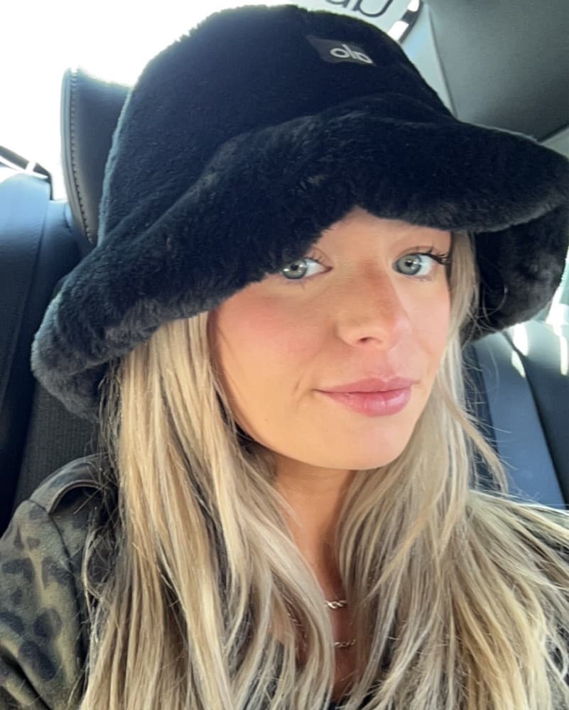 Alo Fur Bucket Hat - Image 1