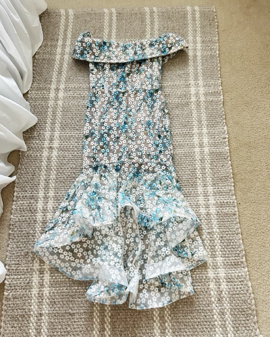 Bronx and Banco Off Shoulder Midi Dress - Image 3