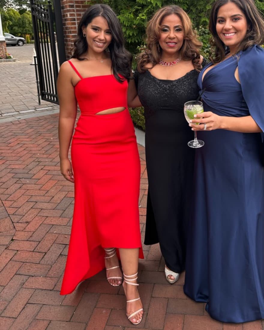 Red Aqua Dress - Image 2