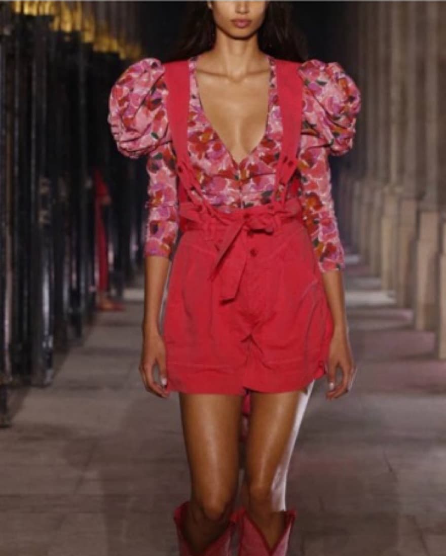Isabel Marant Flink Suspender Overall Sh - Image 3