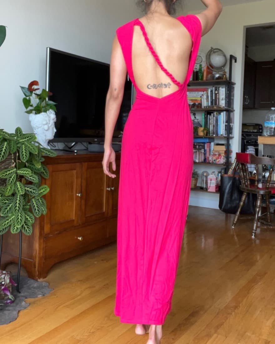 Reformation Nili Dress in Corvette  - Image 5