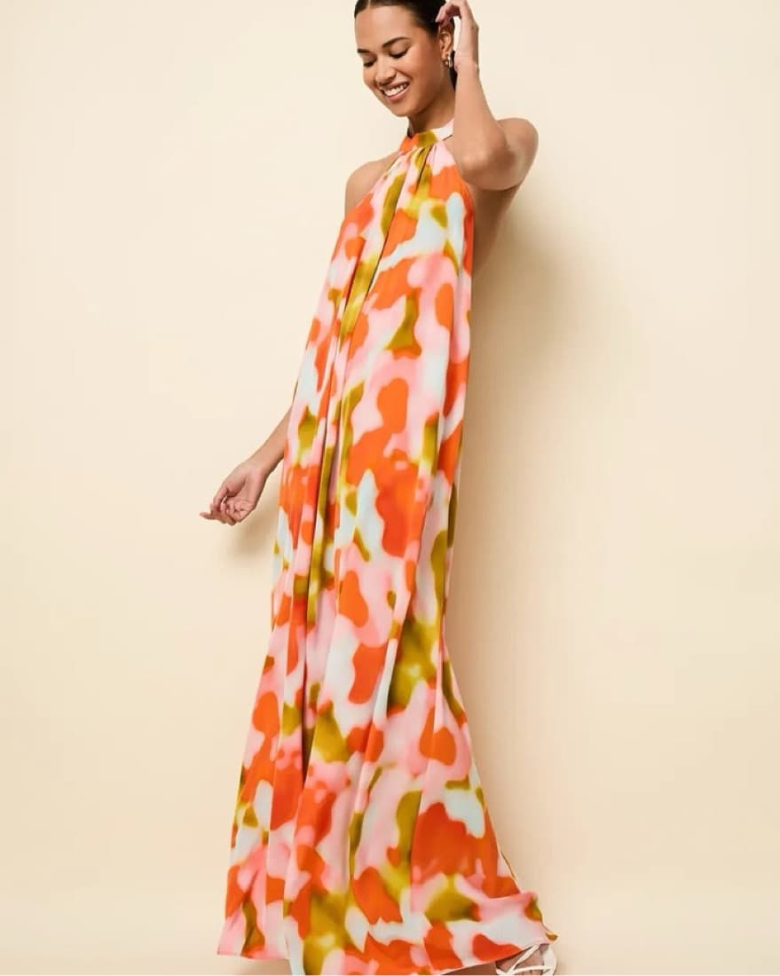Solid & Striped Halter Dress - Image 3