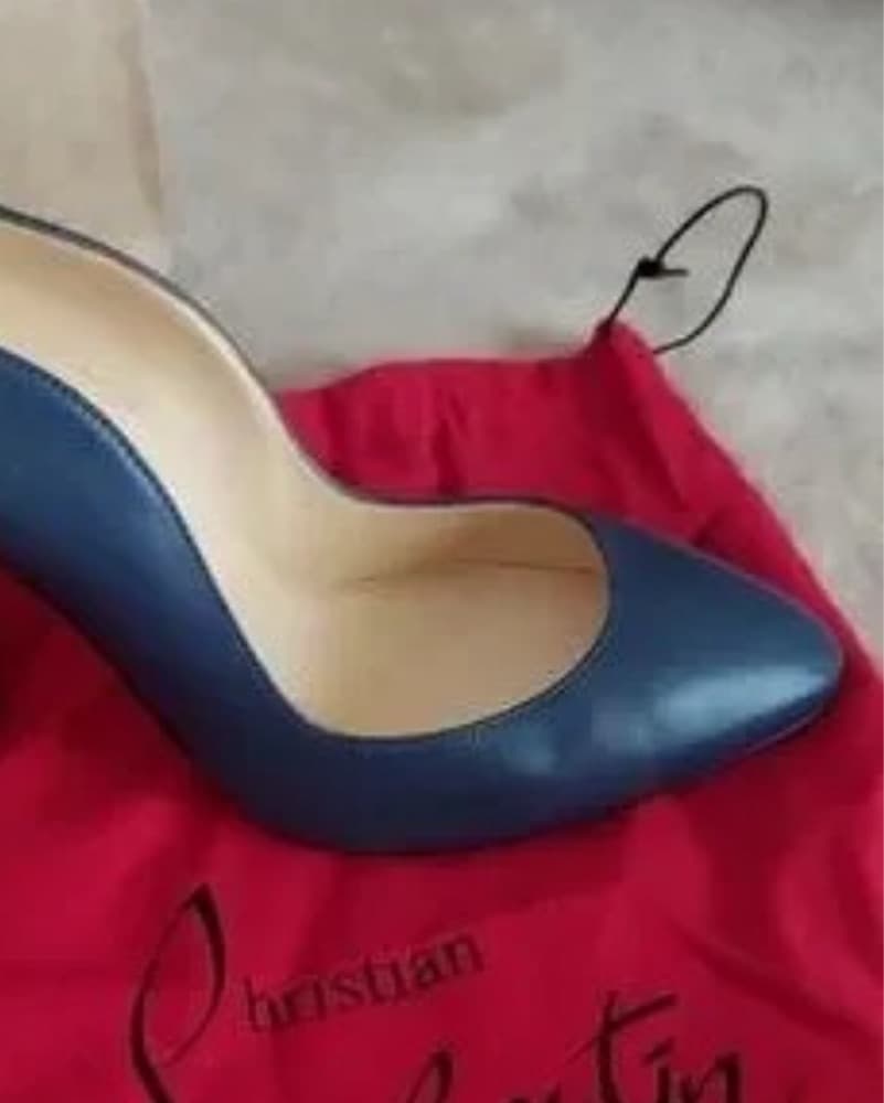 Christian 👠 Louboutin Agneska Blue - Image 2