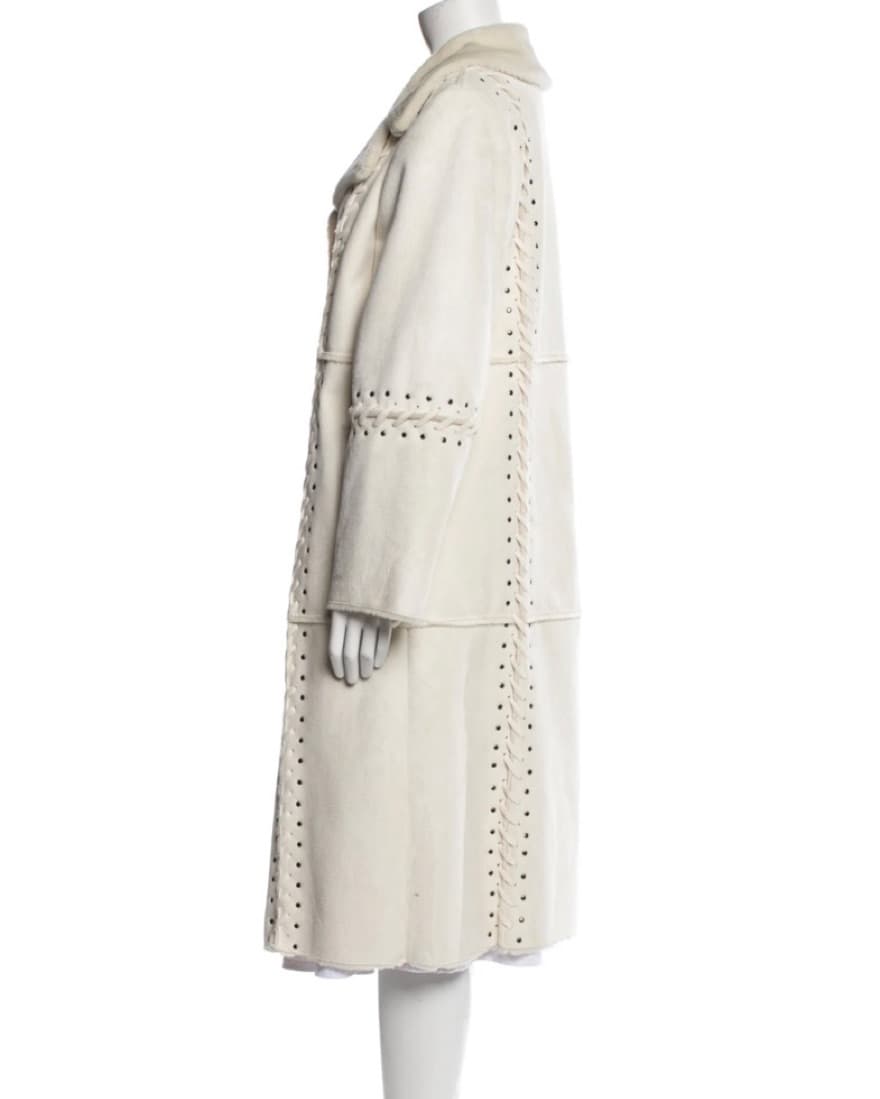Dennis Basso Ivory Coat - Image 2