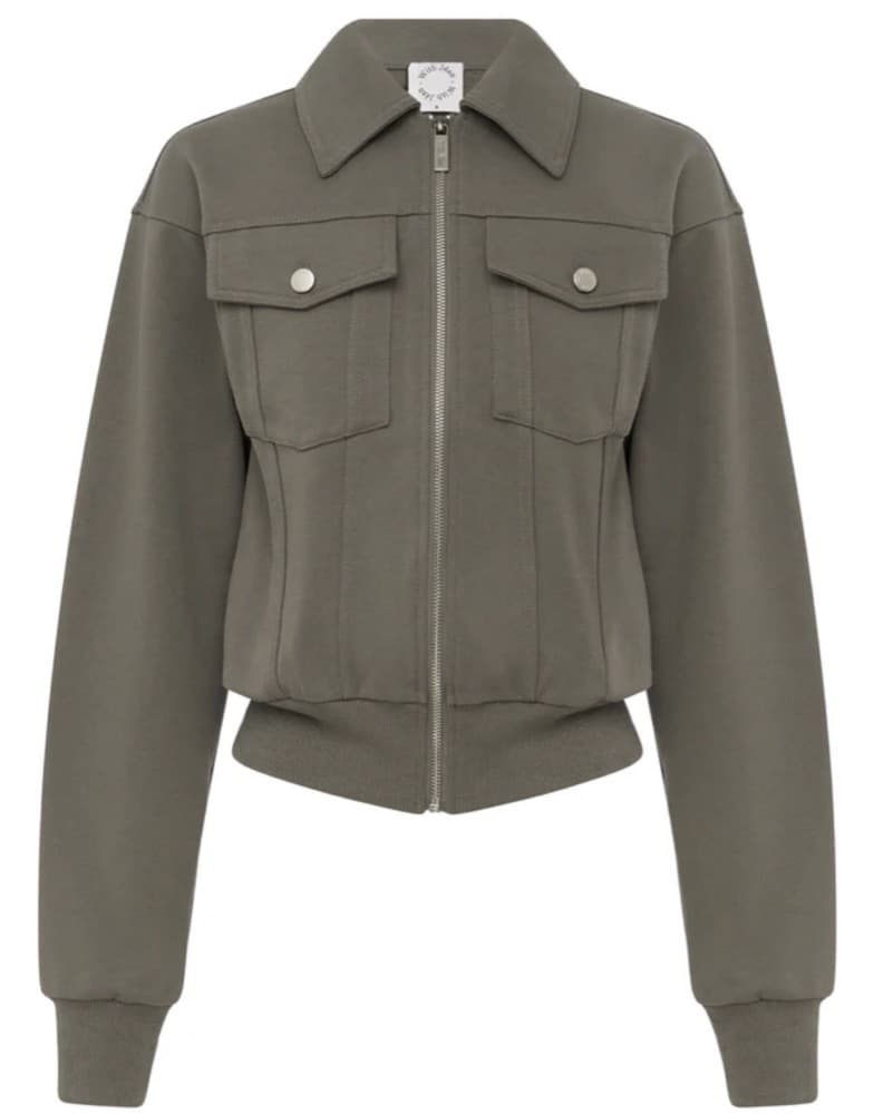 With Jean Lexa Zip Through - Image 2