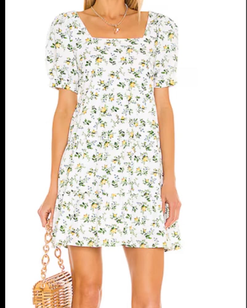 Faithful The Brand Puff Sleeve Maxi  - Image 1